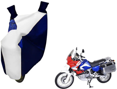 WolkomHome Two Wheeler Cover for Honda(Twin, Blue, White)