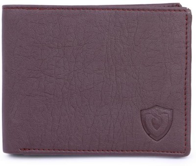 Keviv Men Casual Purple Artificial Leather Wallet(5 Card Slots)