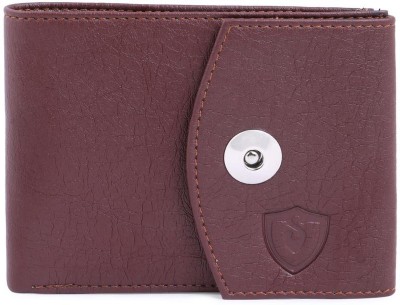 Keviv Men Casual Brown Artificial Leather Wallet(7 Card Slots)