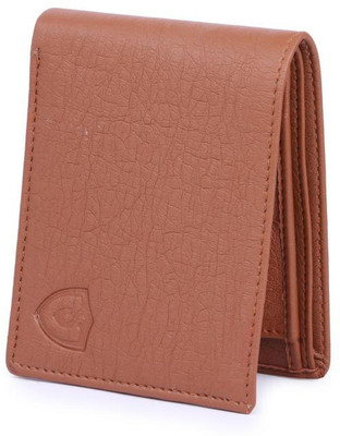Keviv Men Casual Tan Artificial Leather Wallet(7 Card Slots)