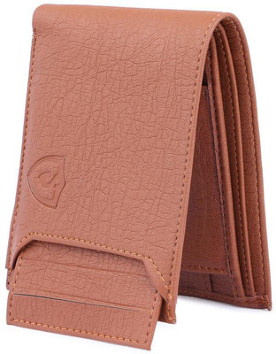 Keviv Men Casual Brown Artificial Leather Wallet(5 Card Slots)