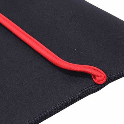 Techvik Universal Soft Pouch Sleeve Reversible / Cover / Protector for 15.6” MacBook Tablet Notebook Laptop Bag(Black, Red)