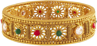 JFL-Jewellery For Less Copper Gold-plated Bangle