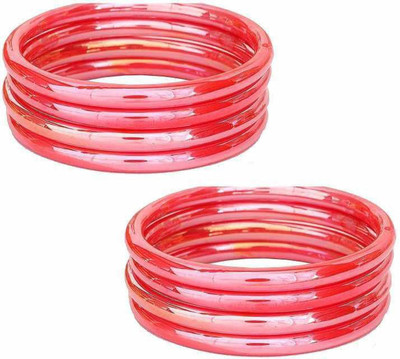 keshavmadhav Glass Bangle Set(Pack of 8)