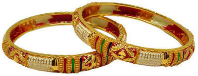 Dishykooker Alloy Bangle(Pack of 2)