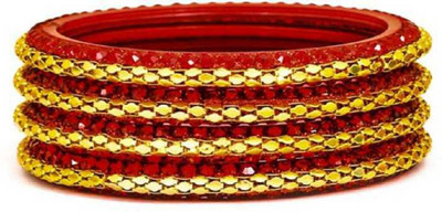 keshavmadhav Glass Bangle Set(Pack of 4)