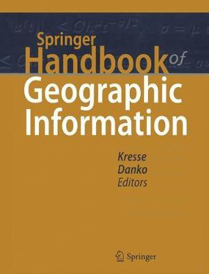 Springer Handbook of Geographic Information(English, Hardcover, unknown)