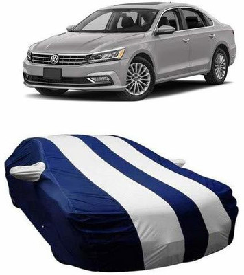 CORASS Car Cover For Volkswagen Polo (With Mirror Pockets)(White)