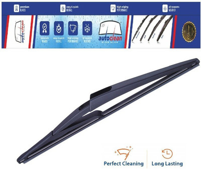 AutoClean REAR WIPER BLADE ONLY Rear Window Wiper(25 cm, Driver Side Wiper, Pack of: 1)