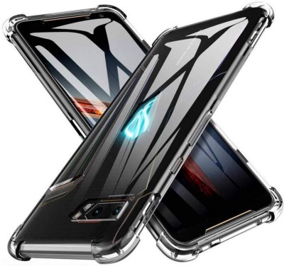 Elica Bumper Case for Asus ROG Phone II(Transparent, Shock Proof, Silicon, Pack of: 1)
