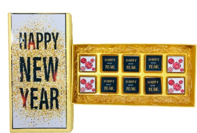 Expelite New Year Gift Online -Medium Box- Chocolates gift boxes Bars(10 x 40 g)