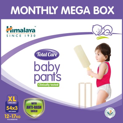 HIMALAYA Total Care Baby Pants CMB(XL) 3NX54'S - XL(162 Pieces)