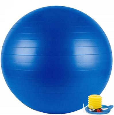Leosportz Anti Burst (75cm) Aerobic Yoga Gym Ball Gym Ball(With Pump)