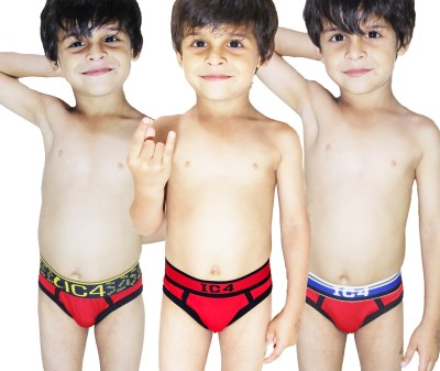 IC4 Brief For Boys(Red Pack of 3)