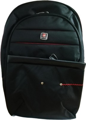 IJARP 15.6 inch Expandable Laptop Backpack(Black)