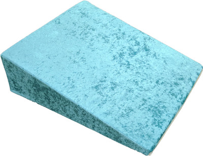 PUMPUM Foam Solid Orthopaedic Pillow Pack of 1(Turqouse Blue)