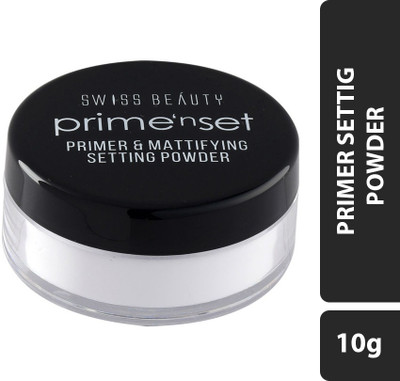 SWISS BEAUTY Mattifying Setting Powder with SPF 15 Primer  - 10 g(Shade-01)