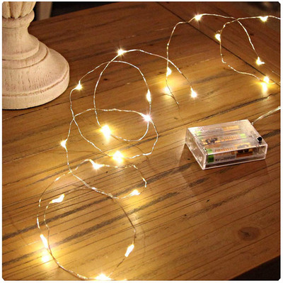 CraftQua 50 LEDs 4.98 m Gold Steady String Rice Lights(Pack of 2)
