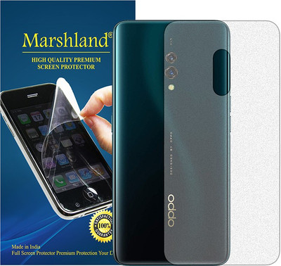 MARSHLAND Back Screen Guard for OPPO K3 Matte(Pack of 1)