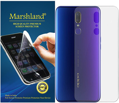 MARSHLAND Back Screen Guard for Oppo F11, Matte Finish Anti Scratch Bubble Free Transparent(Pack of 1)