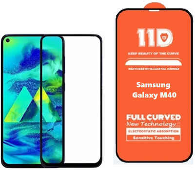 ISAAK Edge To Edge Tempered Glass for Samsung Galaxy M40(Pack of 1)
