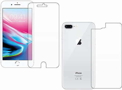 SOLIVAGANT Front and Back Tempered Glass for Apple iPhone 8 Plus(Pack of 2)