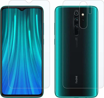 Vatsin Front and Back Screen Guard for MI Redmi Note 8(Pack of 2)