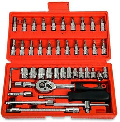 DUMDAAR Screwdriver Set Ratchet Screwdriver Set(Pack of 46)