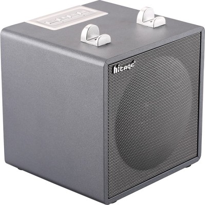 Hitage Bluetooth Speaker Playing With Mobile/Tablet/Laptop/Aux/Memory Card/Pan Drive 3 W Bluetooth Speaker(Silver, Stereo Channel)