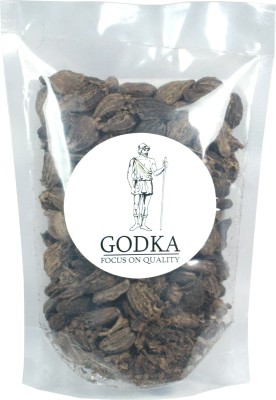 Godka Whole Black Cardamom/Badi Elaichi(100 g)