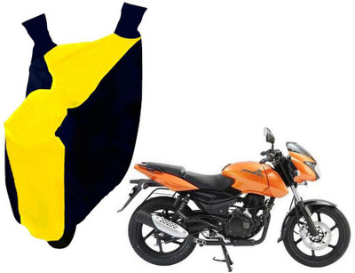 WolkomHome Two Wheeler Cover for Bajaj(Pulsar, Blue, Yellow)