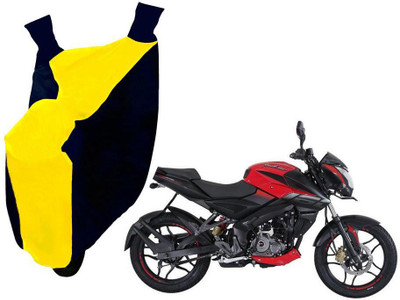 WolkomHome Two Wheeler Cover for Bajaj(Pulsar, Blue, Yellow)