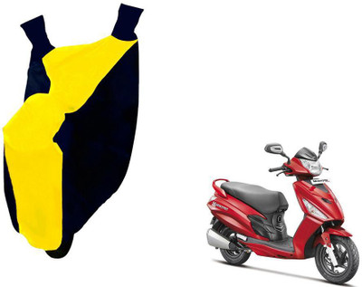 WolkomHome Two Wheeler Cover for Hero(Maestro, Blue, Yellow)
