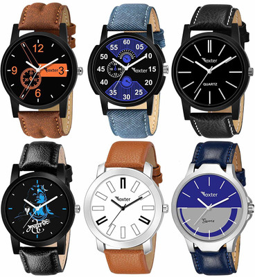 foxter-pack-of-6-multi-attractive-color-analog-watch-for-boys