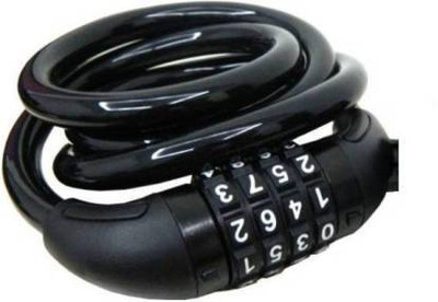 dhriyag Steel Strong Bicycle/Luggage/Helmet Security Lock with Number Cycle Lock Cycle Lock