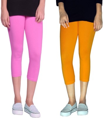 Tanunni Women Pink, Yellow Capri