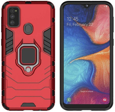 Elica Bumper Case for Samsung Galaxy M30s(Red, Hard Case, Pack of: 1)