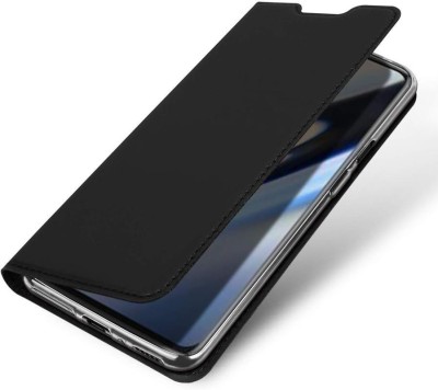 Helix Flip Cover for OnePlus 7 Pro(Black, Shock Proof, Pack of: 1)