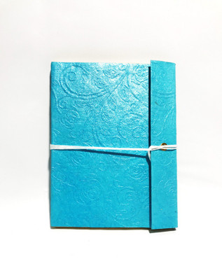 Cutrunn Crafted A5 Diary Unrulled 100 Pages(Sky Blue)