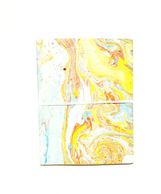 Cutrunn Recycled handmade A5 Diary Unruled 40 Pages(Multicolor)