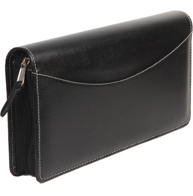 Sukeshcraft Multiple Cheque Book Holder(Black)