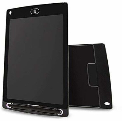 Welrock Portable Handwriting Pads Ruff Pad E-Writer, 8.5 inch LCD Paperless Memo Digital Tablet Notepad, Ultra-Thin Writing Pad(Multicolor)(Black)