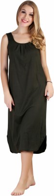 Blazon Women Nighty(Dark Green)