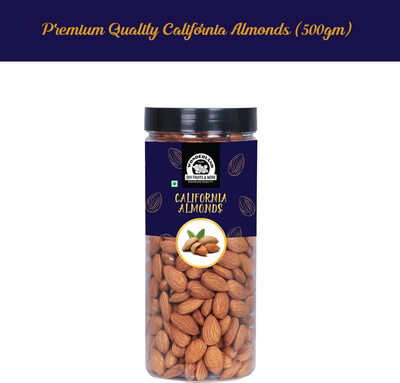 WONDERLAND Foods Premium Quality California Almonds(1 x 500 g)