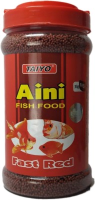 TAIYO AINI-FAST RED 330 gm Fish Food Sea Food 0.33 kg Dry New Born, Adult, Young, Senior Fish Food