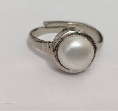 Silver moti ring price top