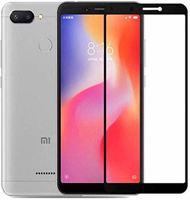 ISHANGEL Edge To Edge Tempered Glass for Mi Redmi 6, Mi Redmi 6A(Pack of 1)