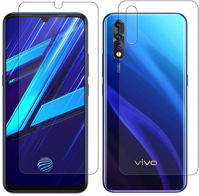 PR SMART Front and Back Tempered Glass for Vivo Z1x(Pack of 2)