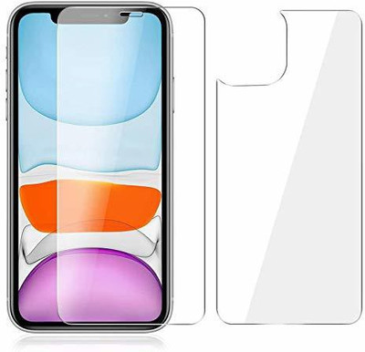 SOLIVAGANT Front and Back Tempered Glass for Apple iPhone 11 Pro Max(Pack of 2)
