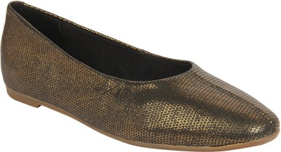 CLARKS Bellies For Women(Bronze , 5)